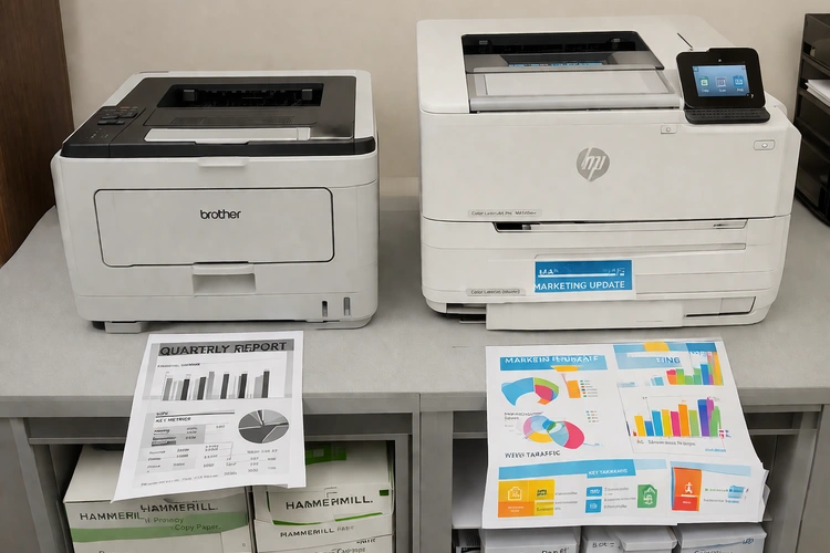 dye sublimation printer buying guide for beginners showing a compact photo printer producing a vivid color print