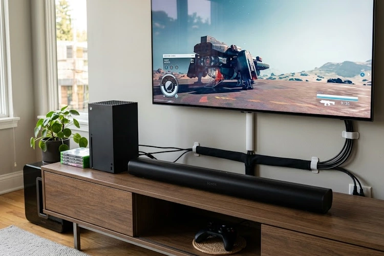 How to connect soundbar to Xbox Series X using HDMI ARC cable