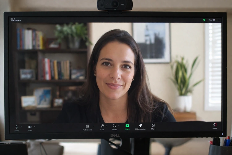 how to enable background blur webcam settings on a laptop screen