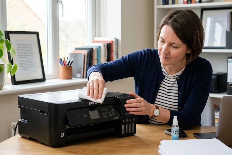 how to extend printer life — cleaning and maintaining a desktop printer