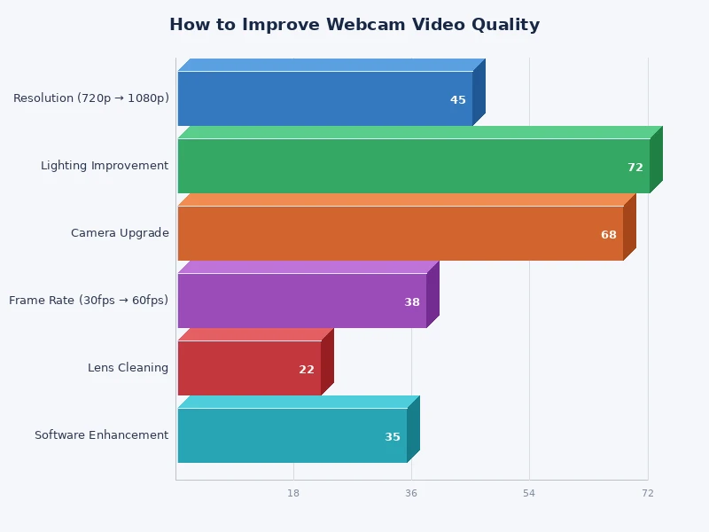 webcam video quality factors impact chart