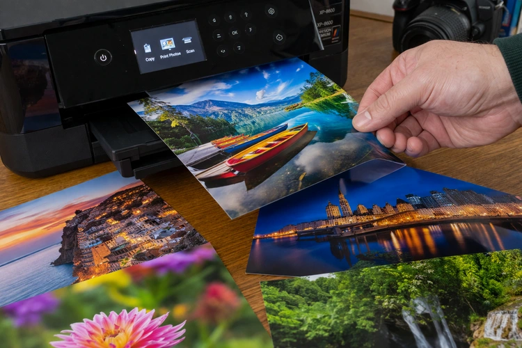 how to print high quality photos at home setup with inkjet printer and glossy photo paper