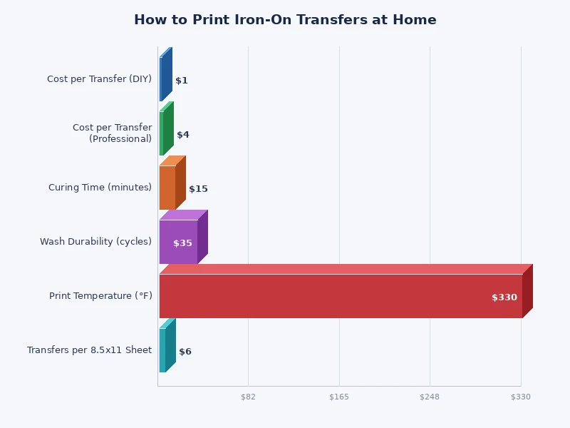 comparison chart showing inkjet vs laser printer suitability for iron on transfer printing