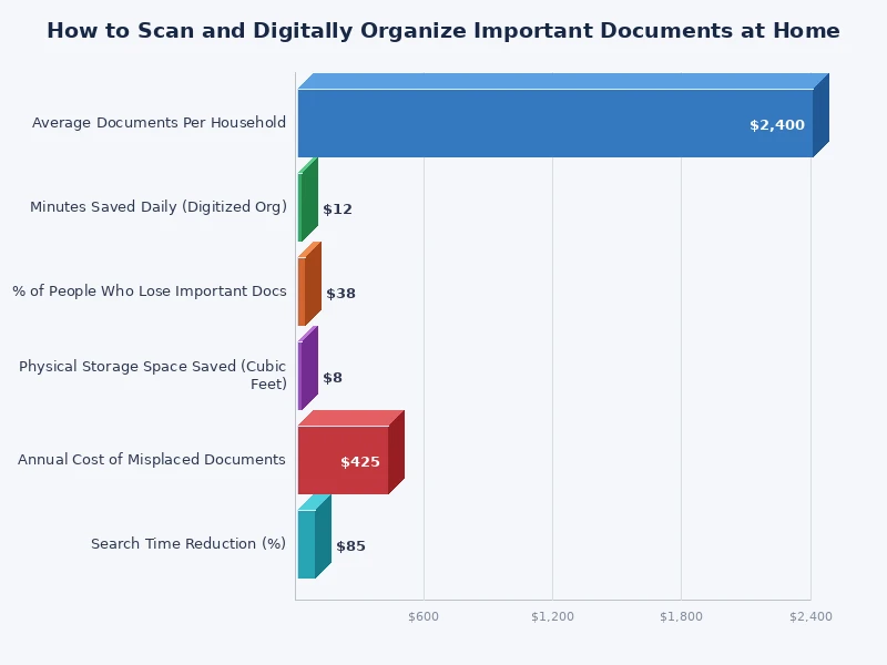 chart comparing scanner types resolution settings and file formats for home document organization