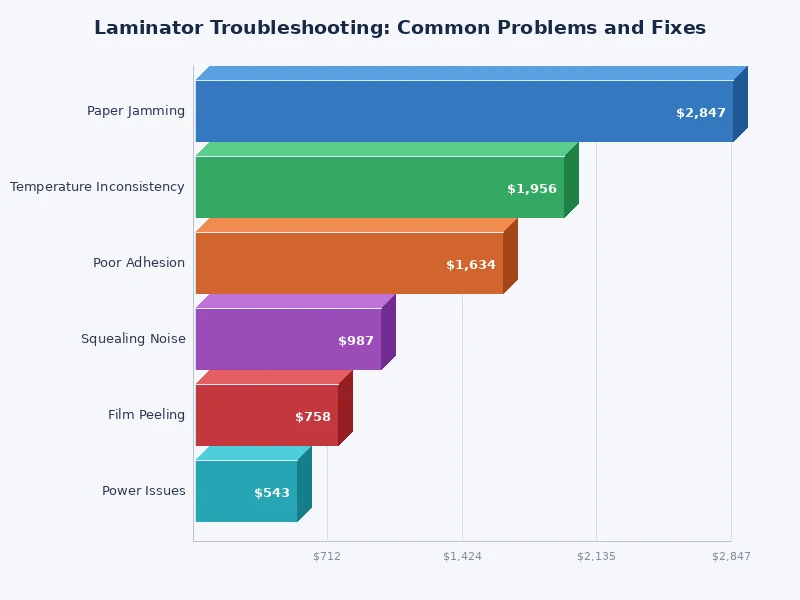 laminator troubleshooting common problems frequency chart