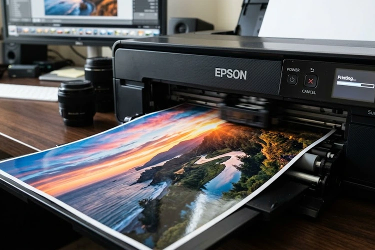 webcam vs phone camera video calls side by side comparison on desk