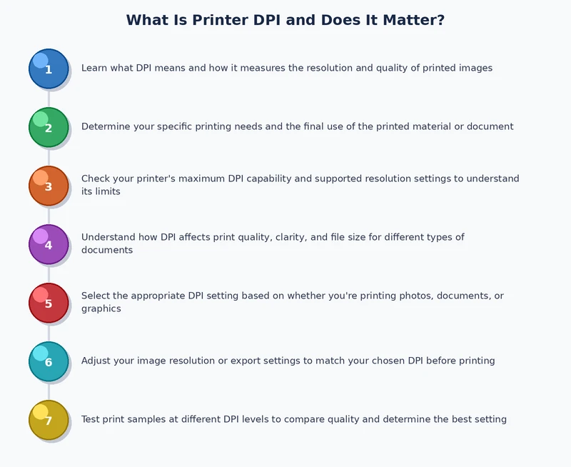 Process diagram showing how image PPI and printer DPI interact to produce final print output