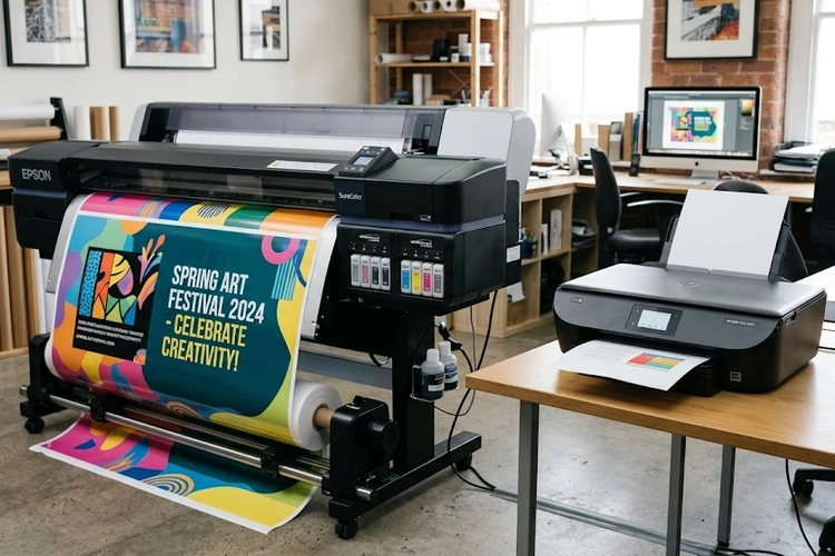 wide format printer vs standard printer side by side comparison