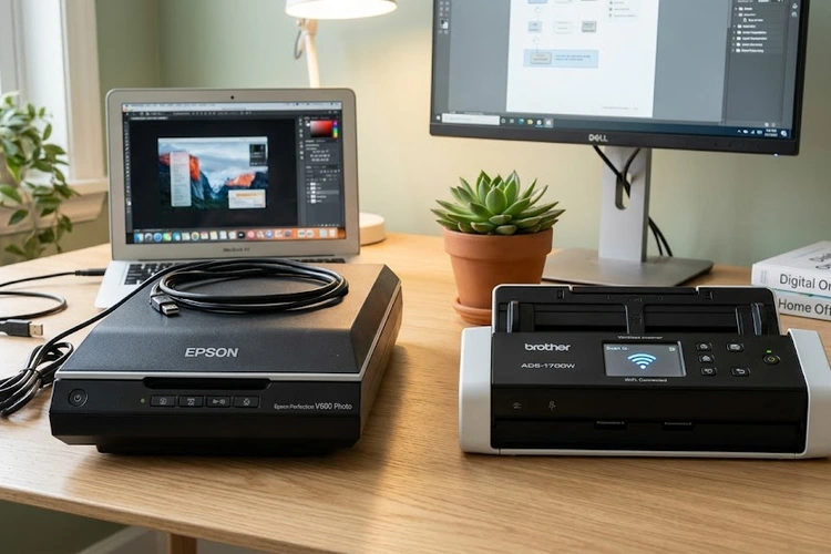 wired vs wireless scanner comparison for home office use